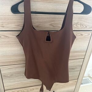 Abercrombie Brown Women's Bodysuit Top
